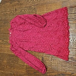 Kate Spade Pink Lace Dress Size 6